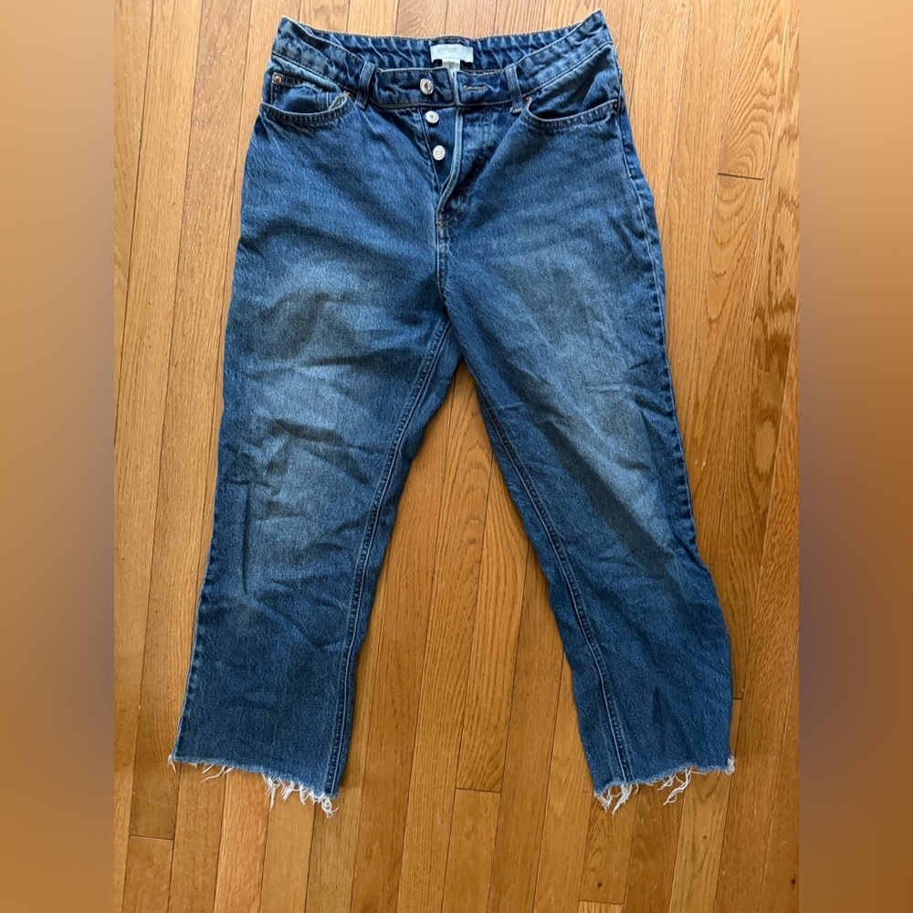 H&M Classic Blue Jeans straight/loose fit 6